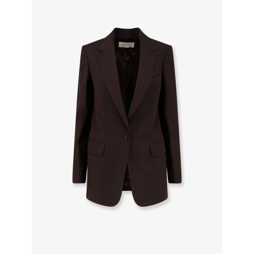 Dries Van Noten Women Voles Striped Viscose Blazer